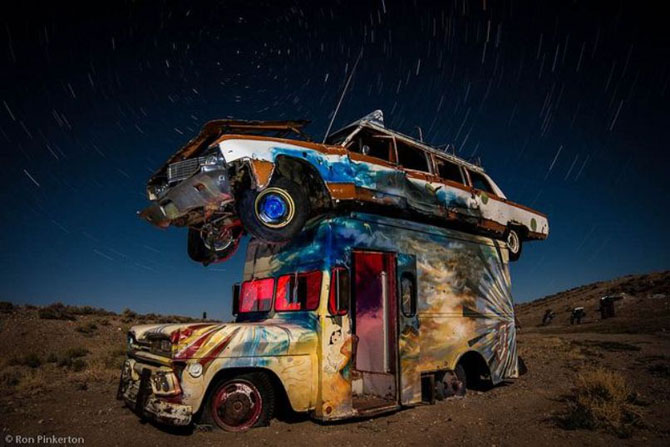 Международный автомобильный лес в Неваде (16 фото)