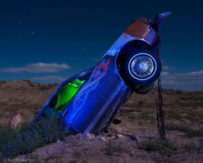 Международный автомобильный лес в Неваде (16 фото)