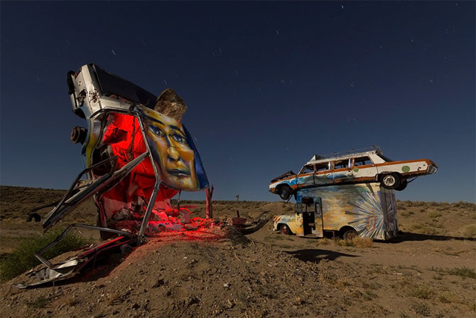 Международный автомобильный лес в Неваде (16 фото)