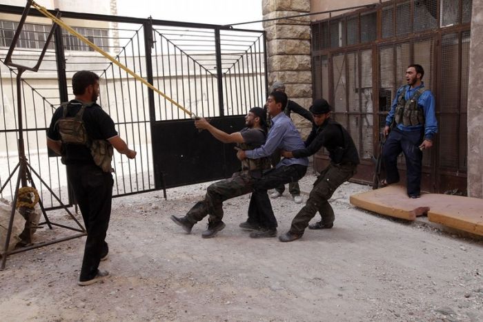 Самодельное оружие в Сирии