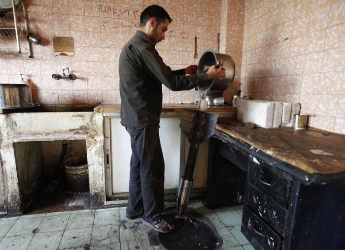 Самодельное оружие в Сирии