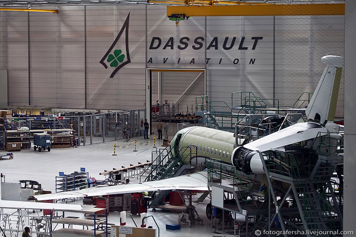 Как делают реактивные самолеты бизнес-класса