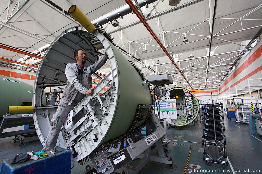 Как делают реактивные самолеты бизнес-класса