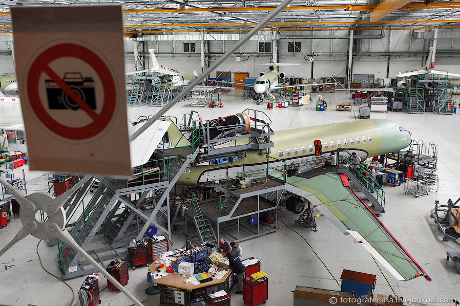 Как делают реактивные самолеты бизнес-класса