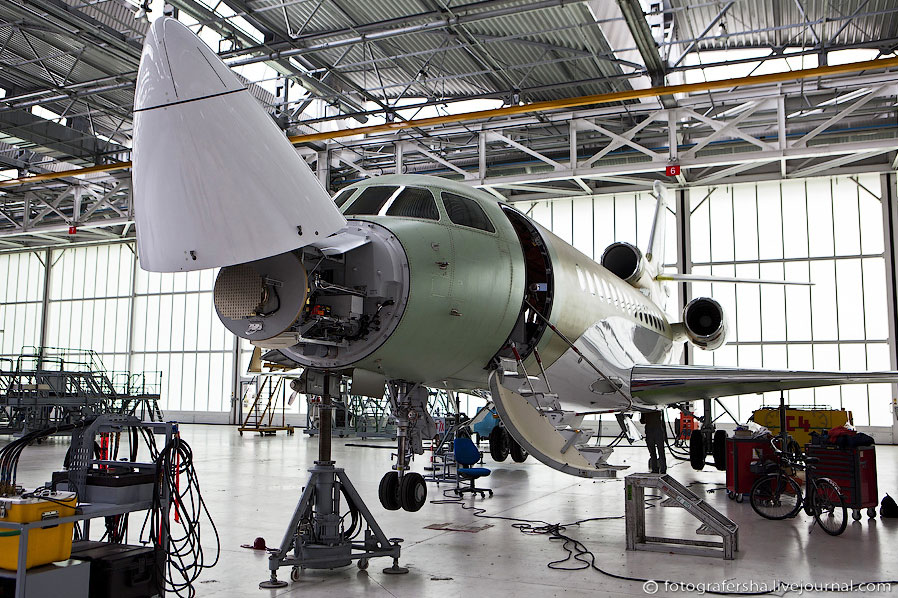 Как делают реактивные самолеты бизнес-класса