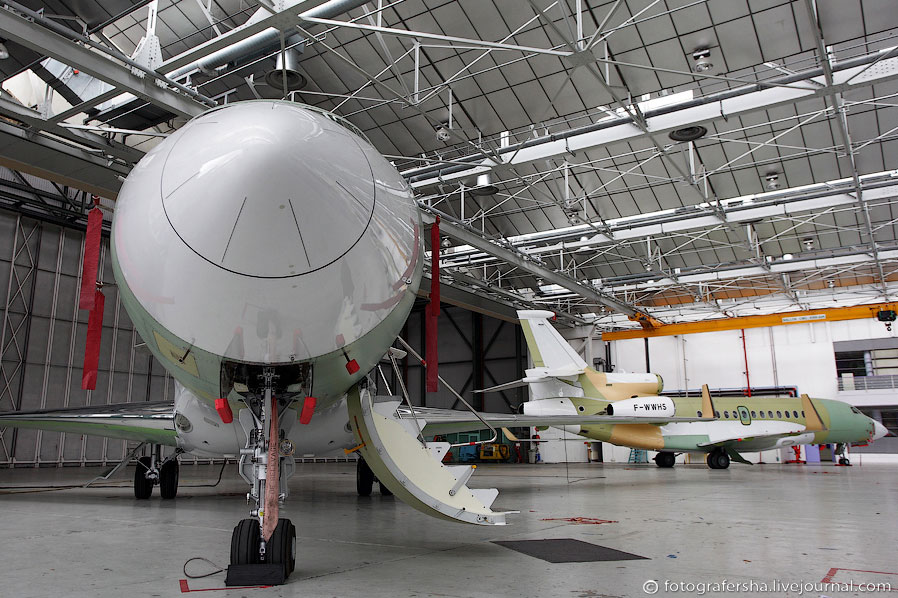 Как делают реактивные самолеты бизнес-класса