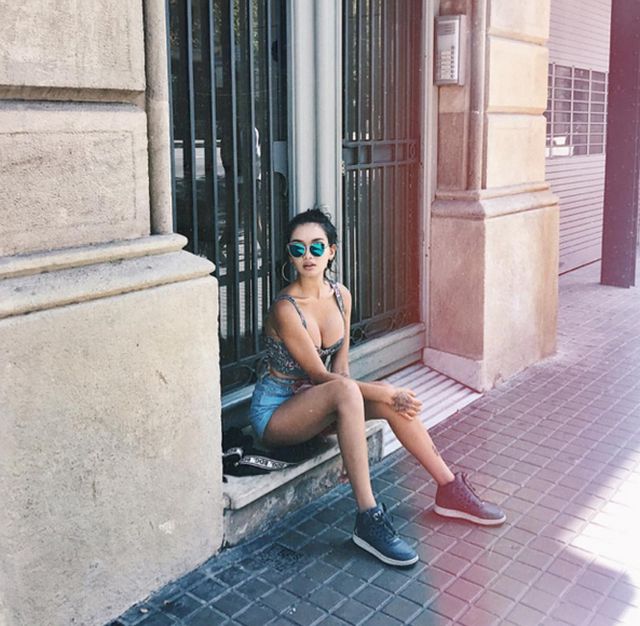 Айжан Байзакова - скандально известная модель из Казахстана