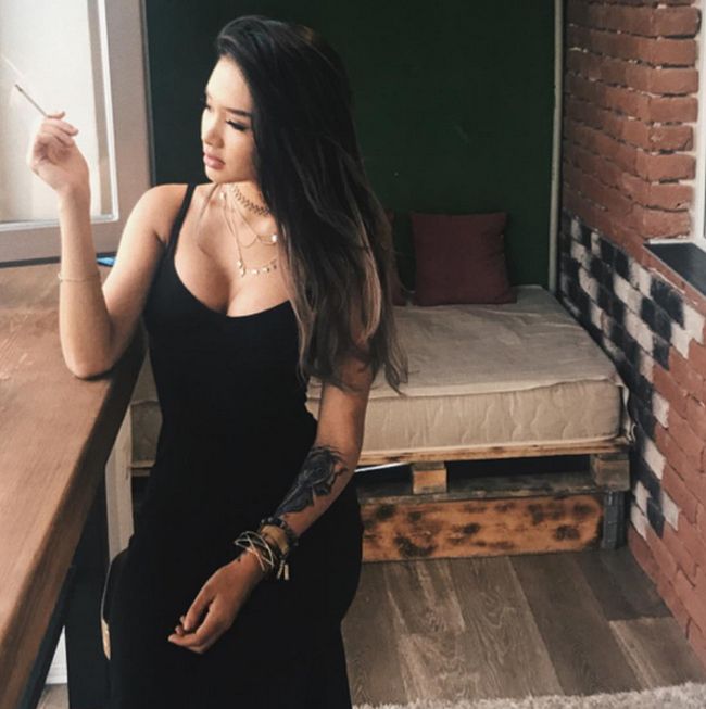 Айжан Байзакова - скандально известная модель из Казахстана