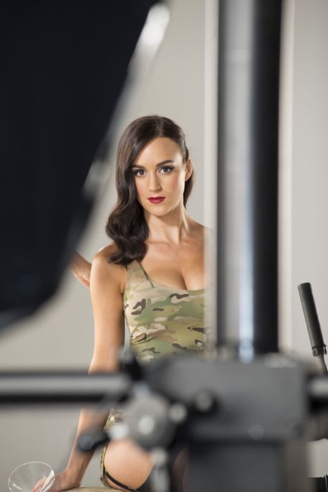 Съемки эротического календаря