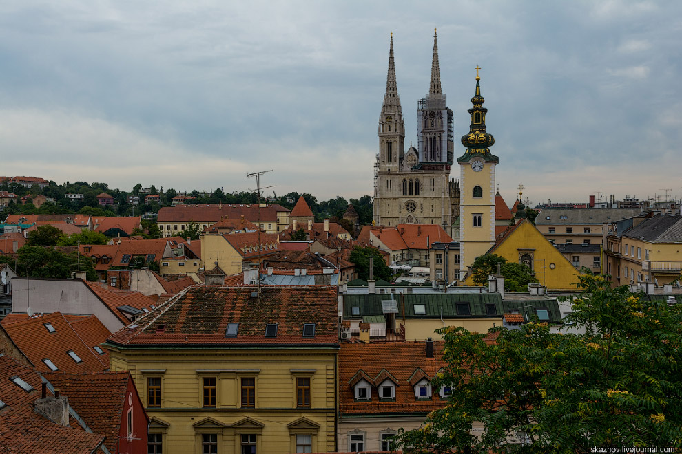 Прогулка по Загребу