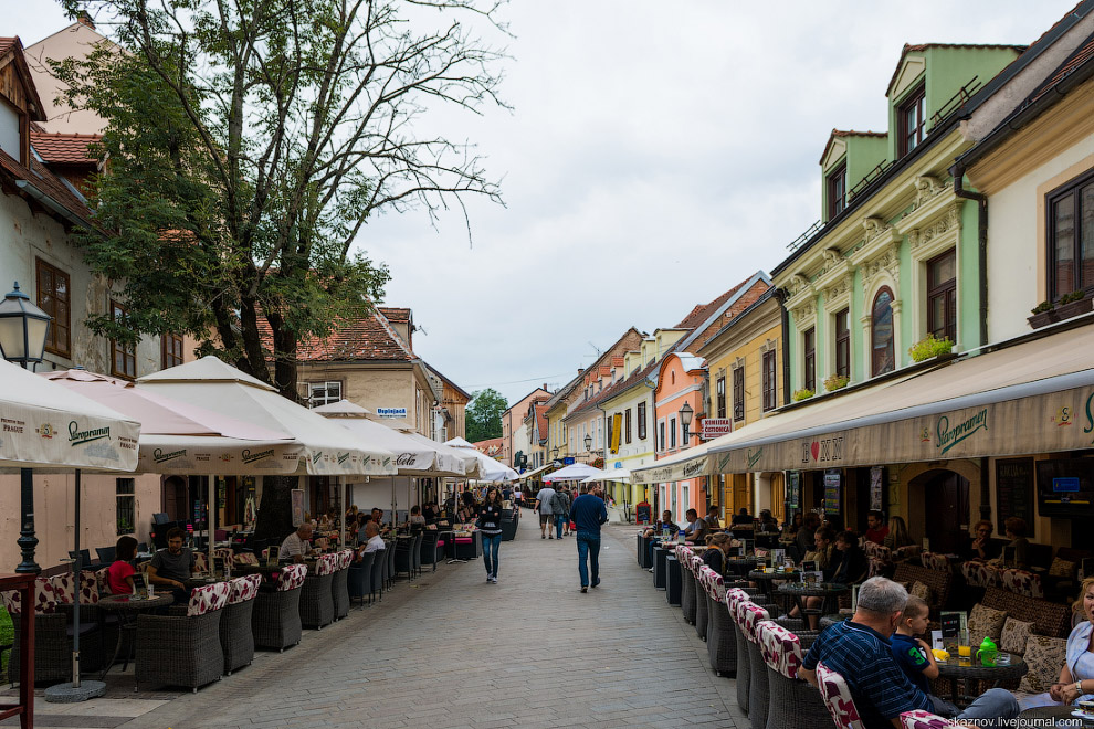 Прогулка по Загребу
