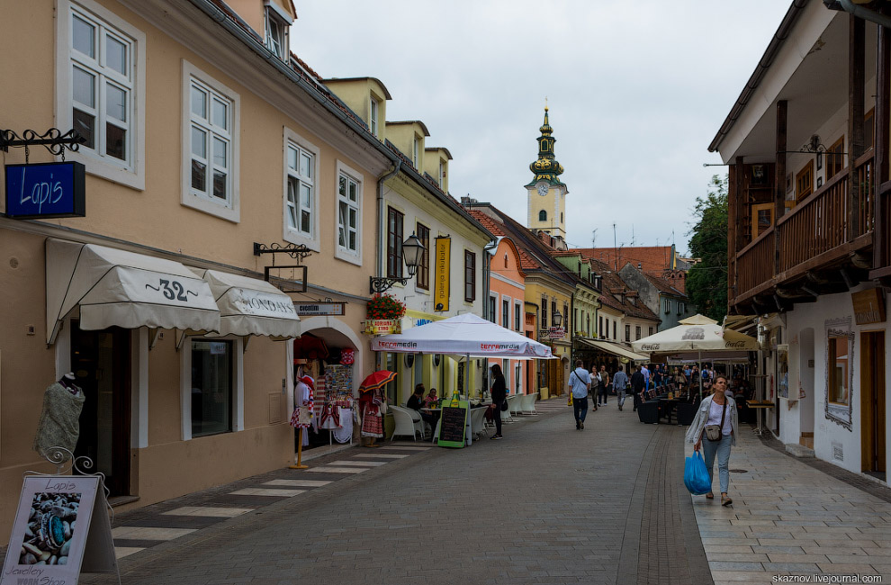 Прогулка по Загребу