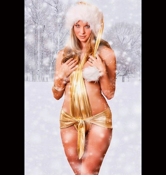 Новогодние девчонки