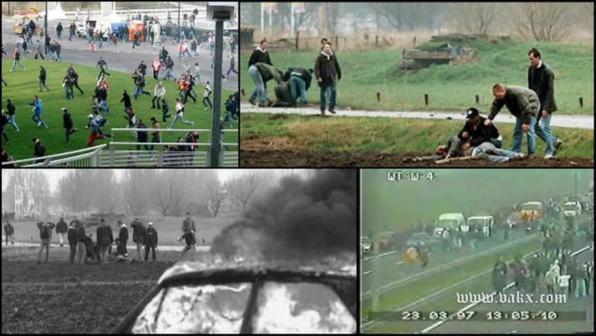 15 самых известных и жестоких драк футбольных фанатов