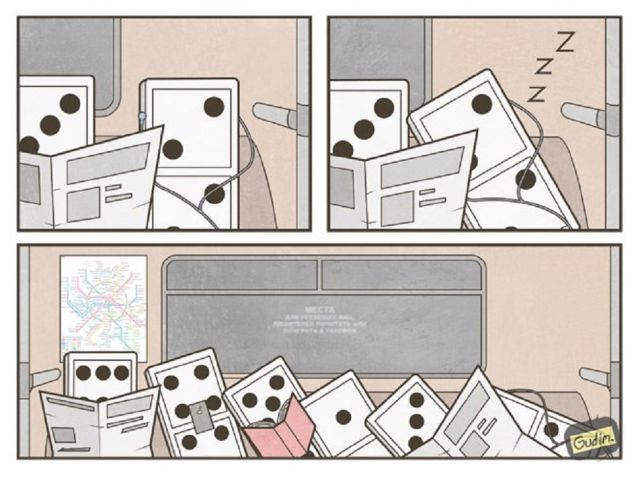 Смешные комиксы