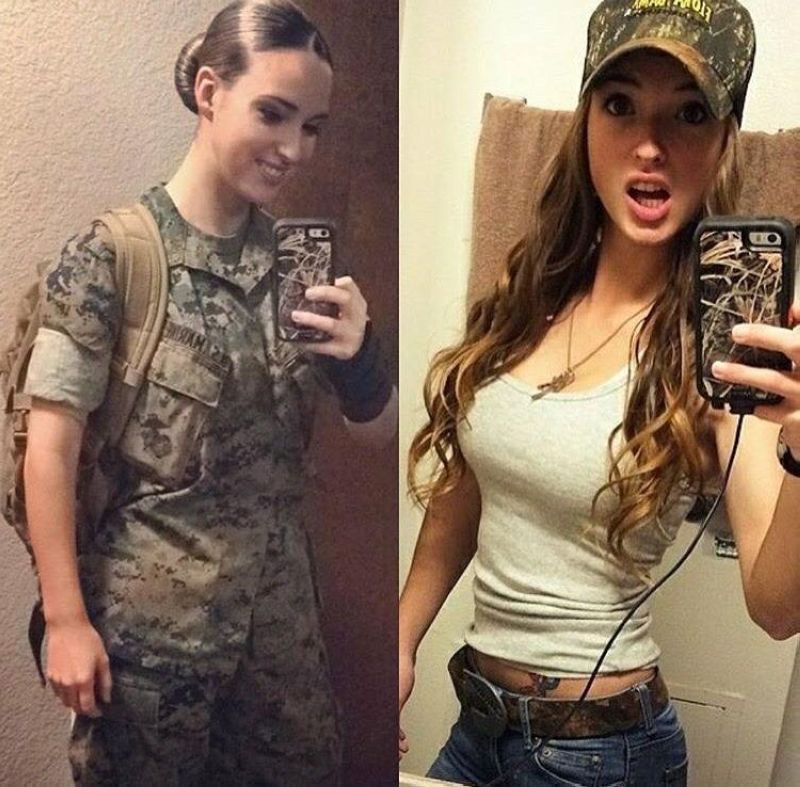 С формой и без неё