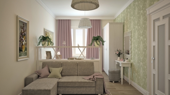 15 практичных идей, как правильно совместить спальню с гостиной в маленькой квартире