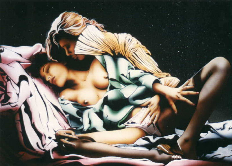 Чувственные рисунки Алена Саге