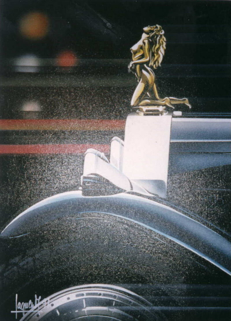 Чувственные рисунки Алена Саге