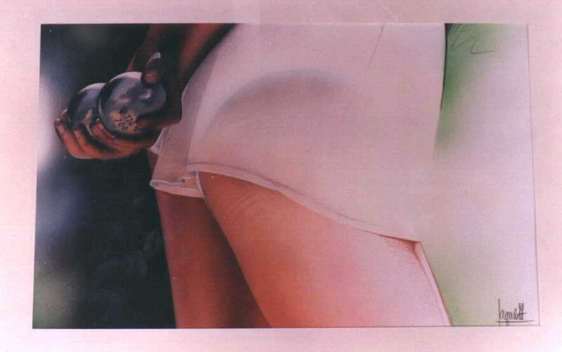 Чувственные рисунки Алена Саге