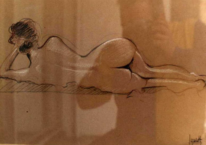 Чувственные рисунки Алена Саге