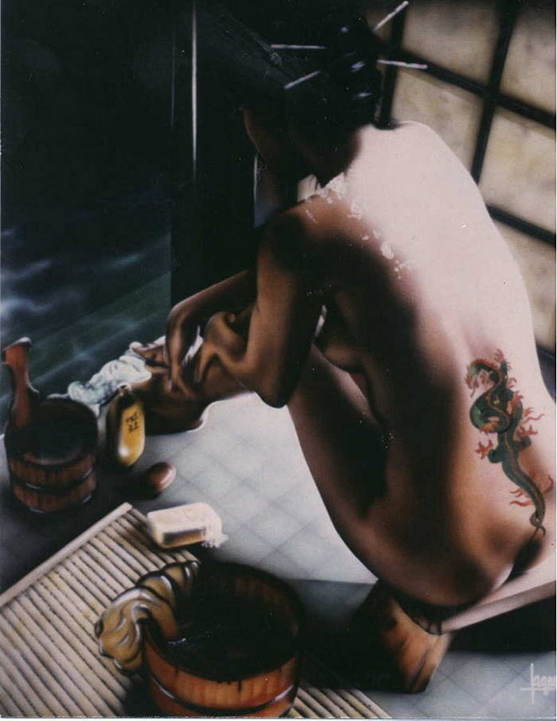 Чувственные рисунки Алена Саге