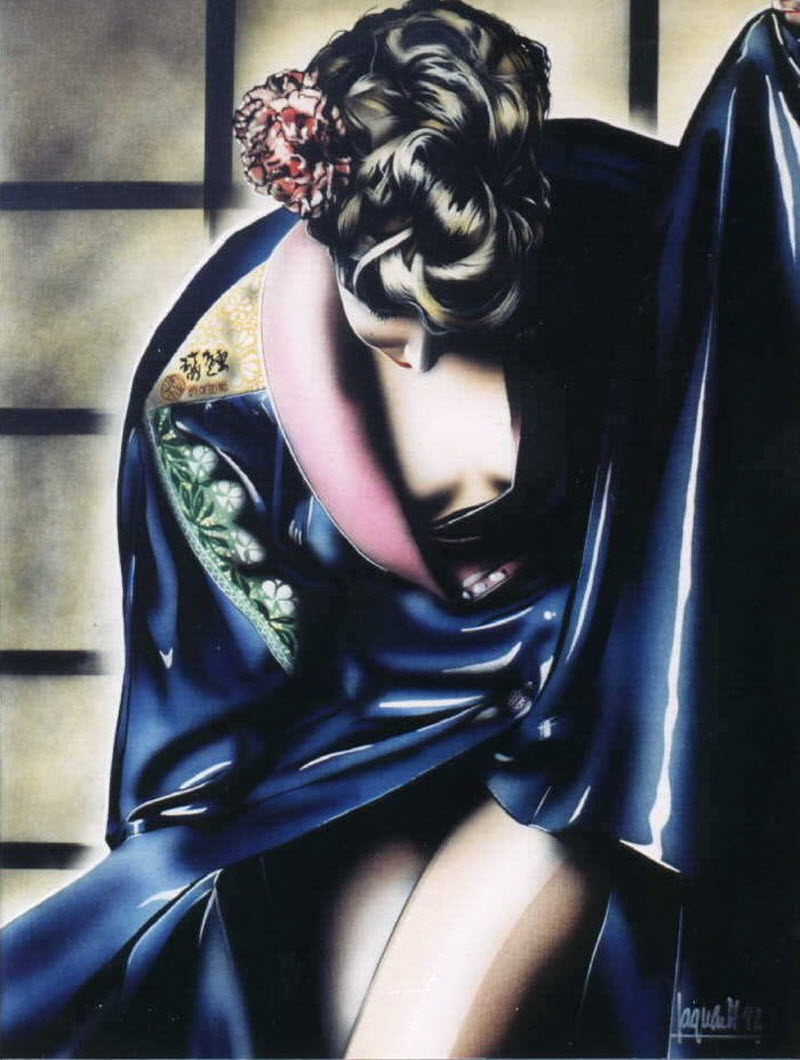 Чувственные рисунки Алена Саге