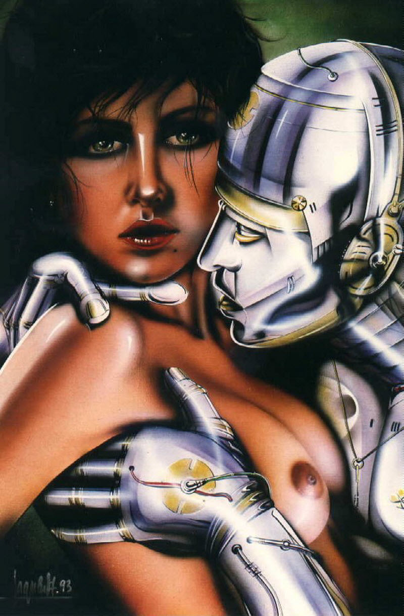 Чувственные рисунки Алена Саге