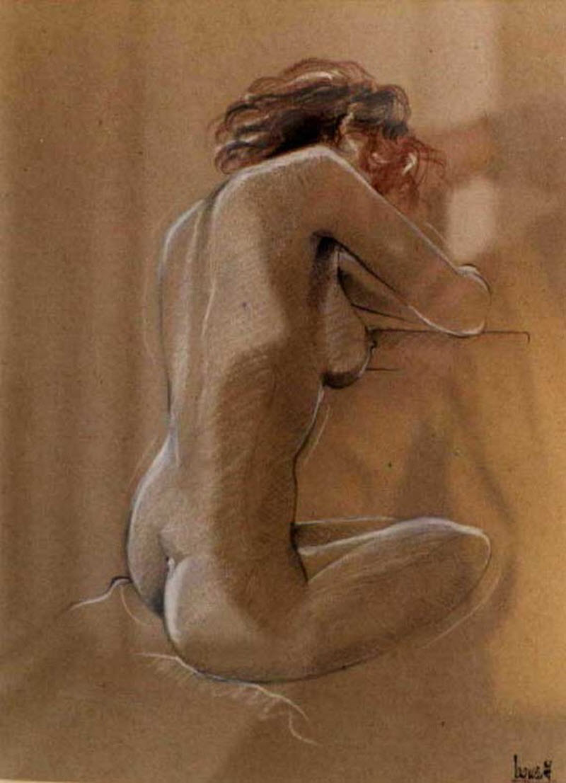 Чувственные рисунки Алена Саге