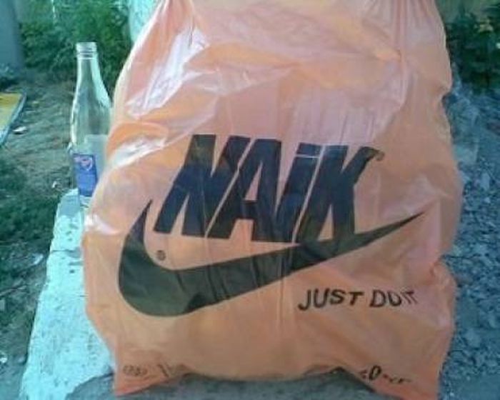 Подделки товаров известных брендов