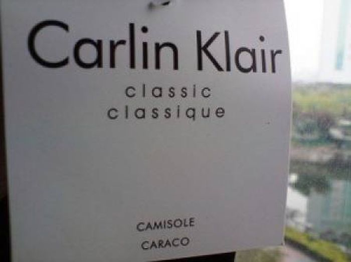 Подделки товаров известных брендов