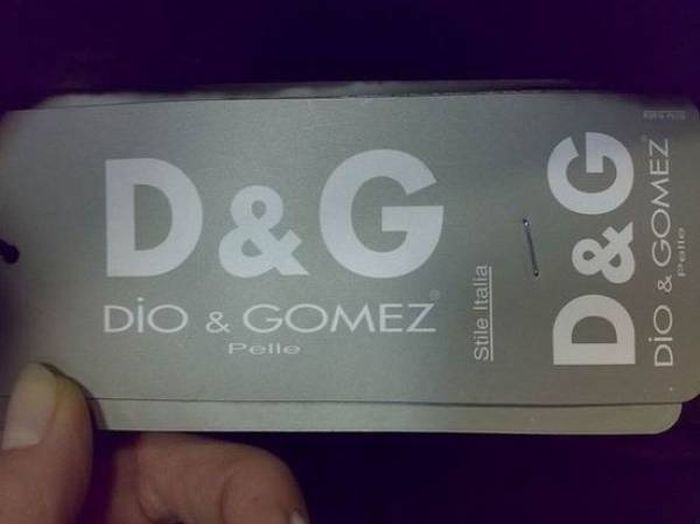 Подделки товаров известных брендов