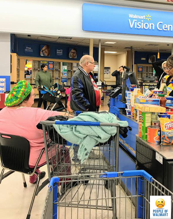 Экстравагантные покупатели Walmart