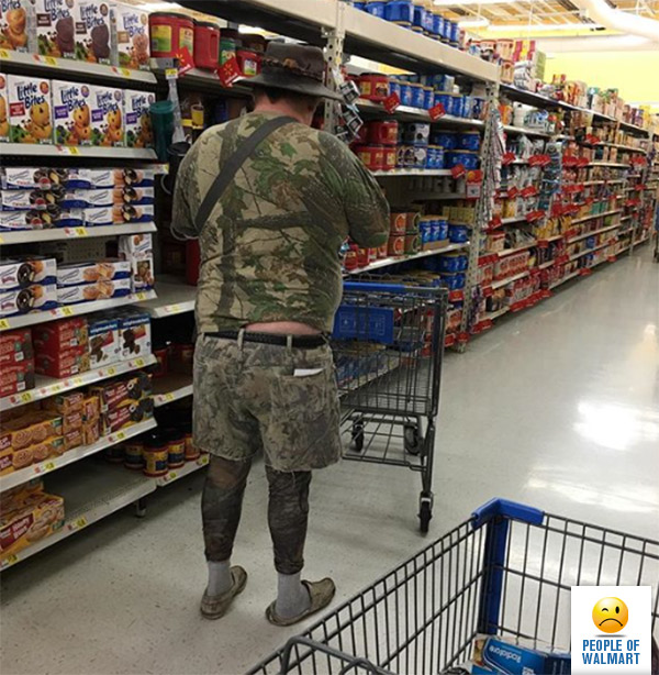 Экстравагантные покупатели Walmart