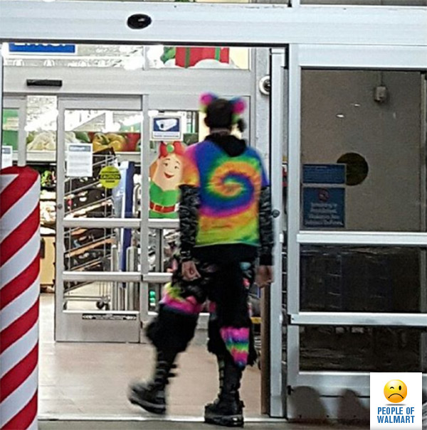 Экстравагантные покупатели Walmart