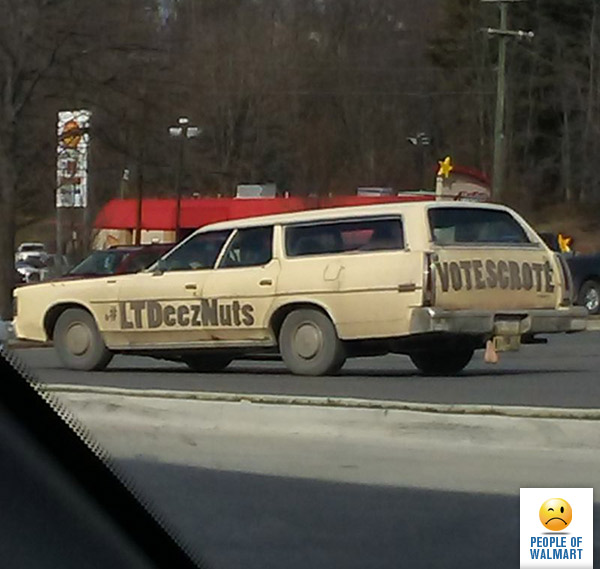 Экстравагантные покупатели Walmart