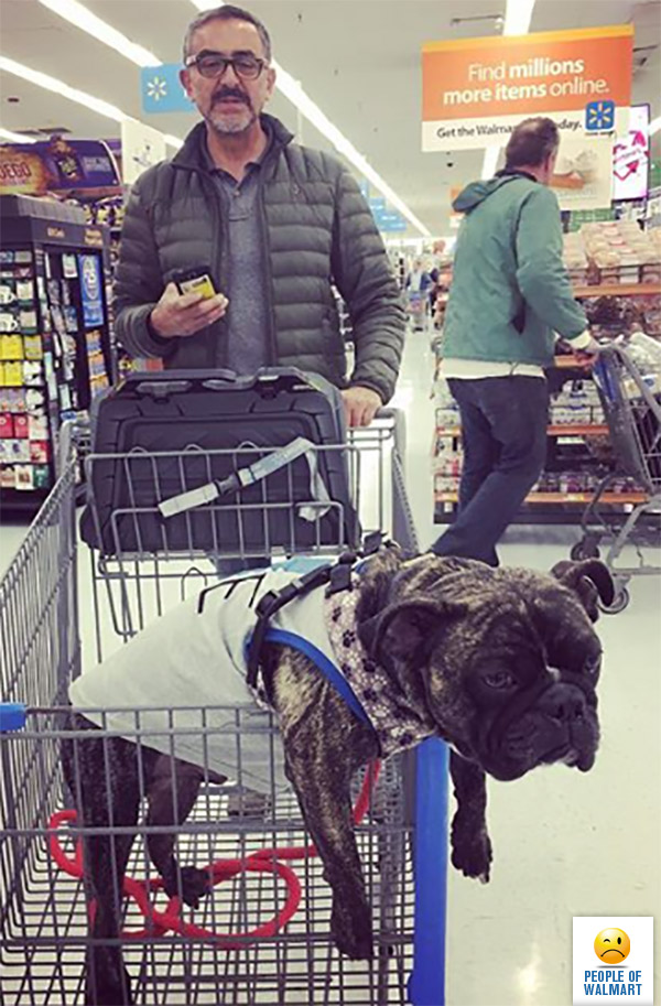 Экстравагантные покупатели Walmart