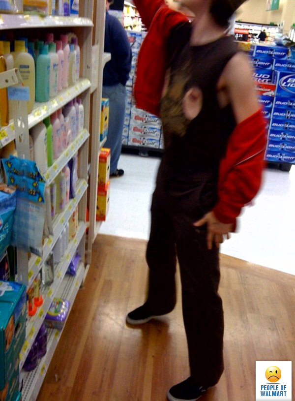 Экстравагантные покупатели Walmart