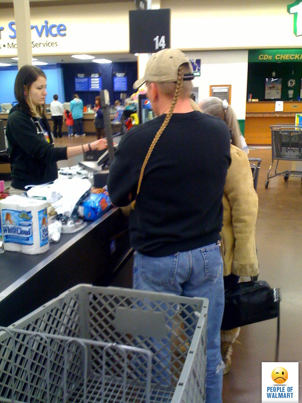 Экстравагантные покупатели Walmart