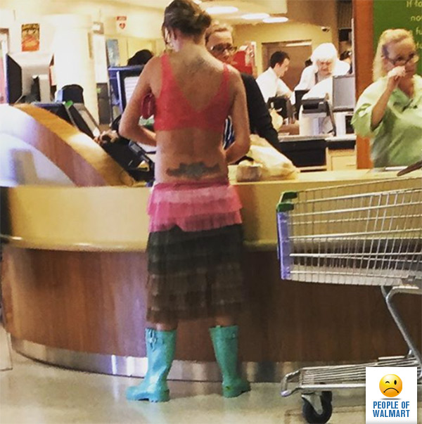 Экстравагантные покупатели Walmart