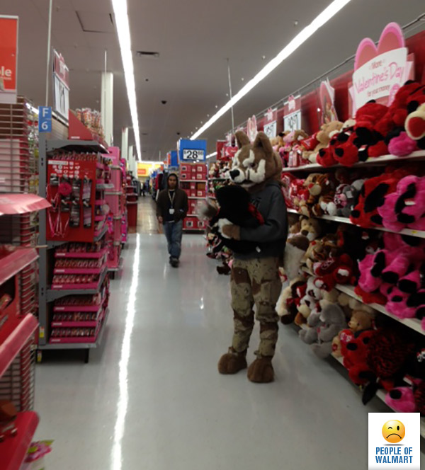 Экстравагантные покупатели Walmart