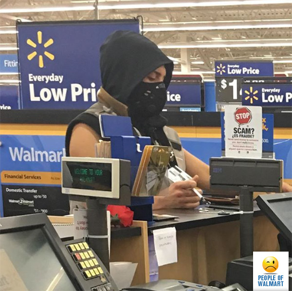 Экстравагантные покупатели Walmart