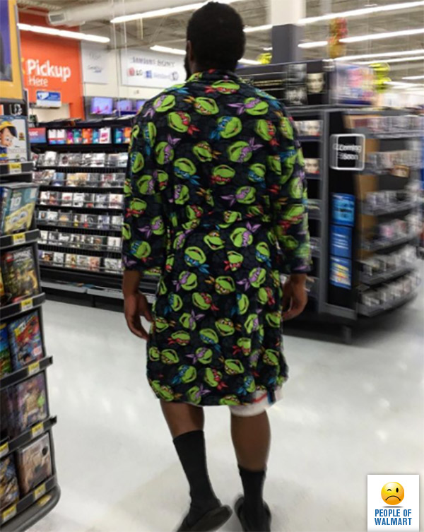 Экстравагантные покупатели Walmart