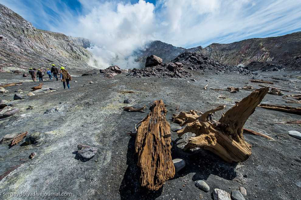 Остров Уайт — частный вулкан посреди океана