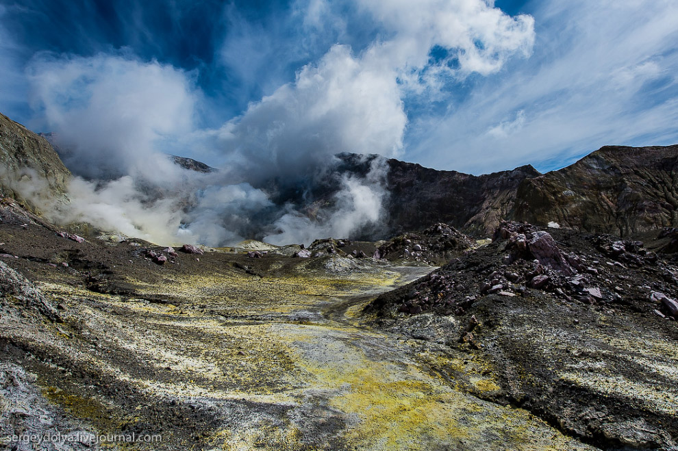 Остров Уайт — частный вулкан посреди океана