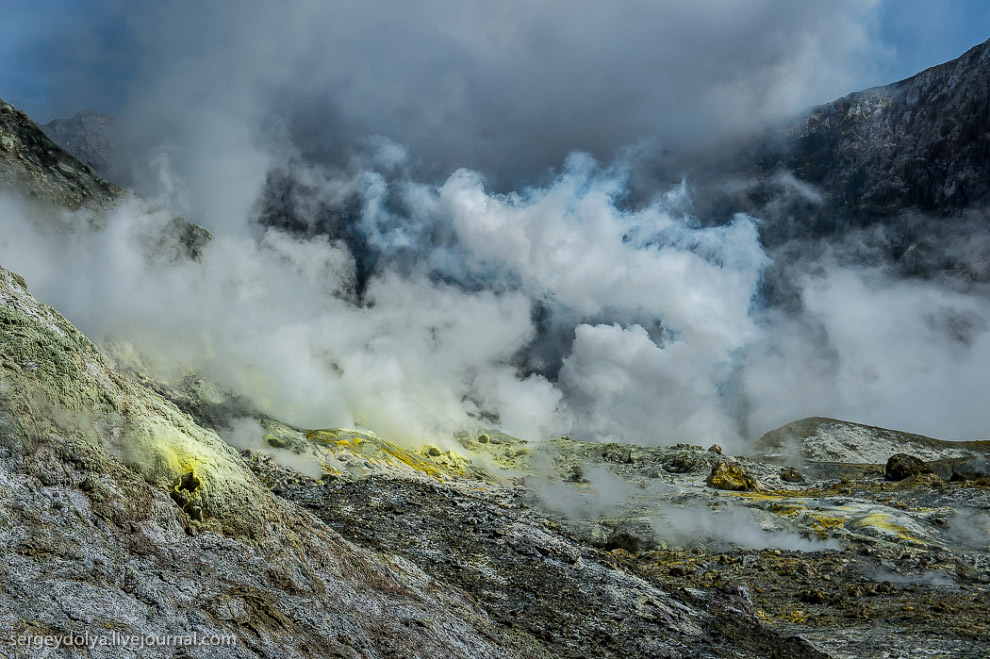 Остров Уайт — частный вулкан посреди океана