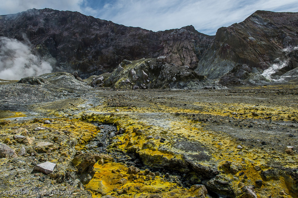 Остров Уайт — частный вулкан посреди океана