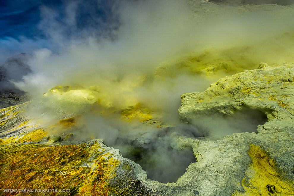 Остров Уайт — частный вулкан посреди океана