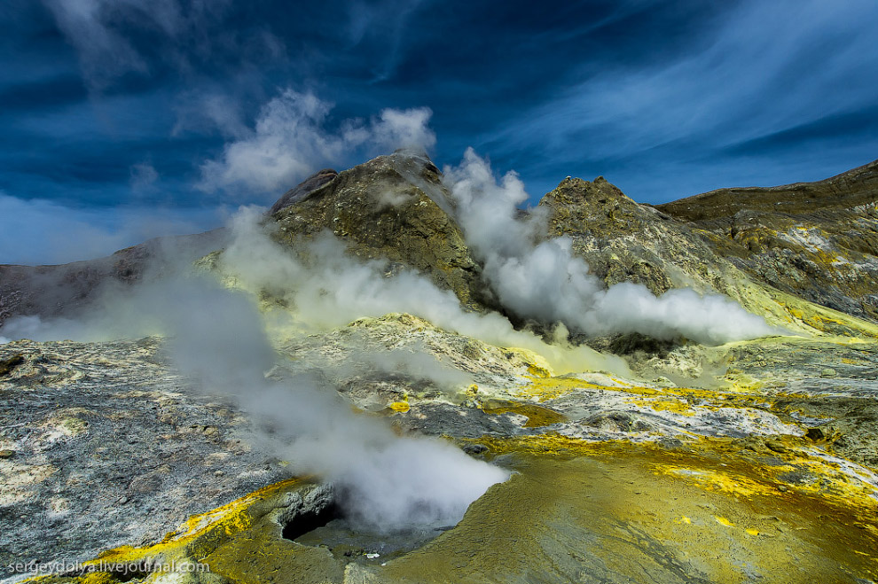 Остров Уайт — частный вулкан посреди океана