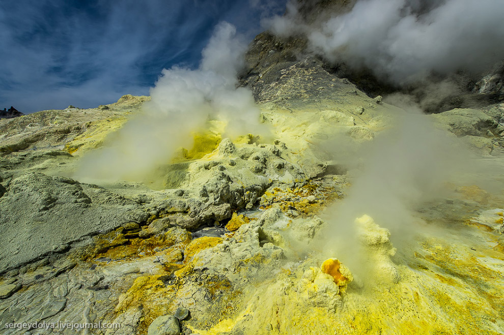 Остров Уайт — частный вулкан посреди океана